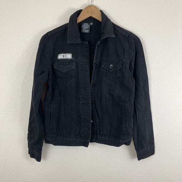 Her Universe Kiki’s Delivery Service Denim Jacket Black Womens Size S Small - Picture 3 of 7